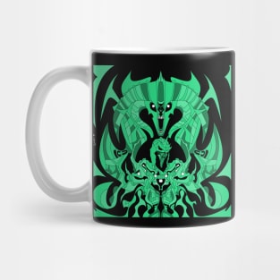 green dark nazgul ecopop in balrog dreams of the middle earth ecopop Mug